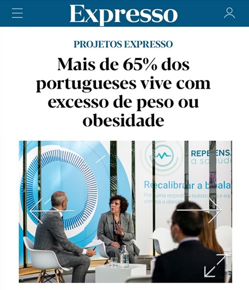 Apresentação do estudo “O Custo e Carga do Excesso de Peso e da Obesidade em Portugal”,